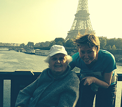 Annie de Vivie et une parisienne de 86 ans !