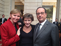 annie de vivie, delaunay et hollande à l'elysée