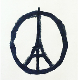 Symbole paris 13 novembre 2015